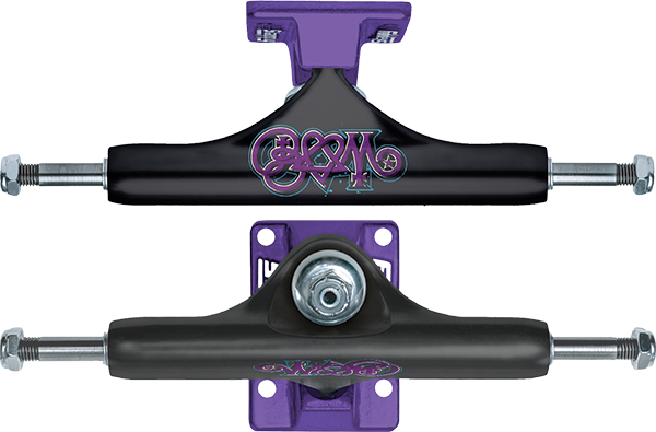 Slappy - St1 Classic Hollow 8.0 Bam Margera Blk/pur - Skateboard Trucks (Pair)