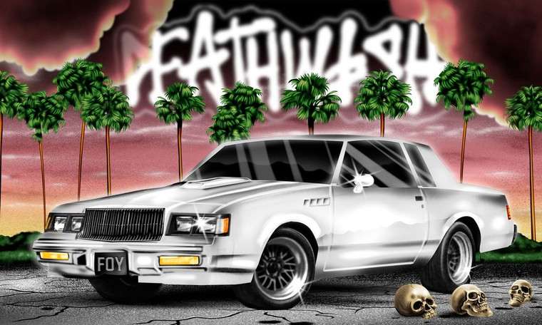 Deathwish Samborgini Flag 3' X 5'