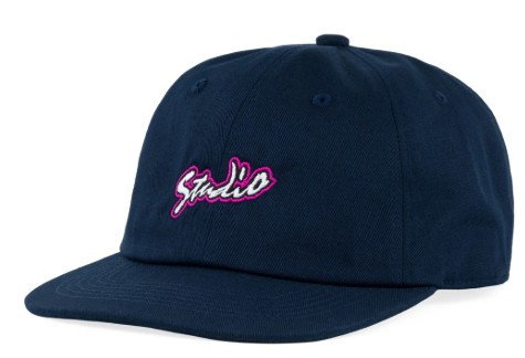 Studio Squid 6 Panel Hat Navy - Skateboard Beanie