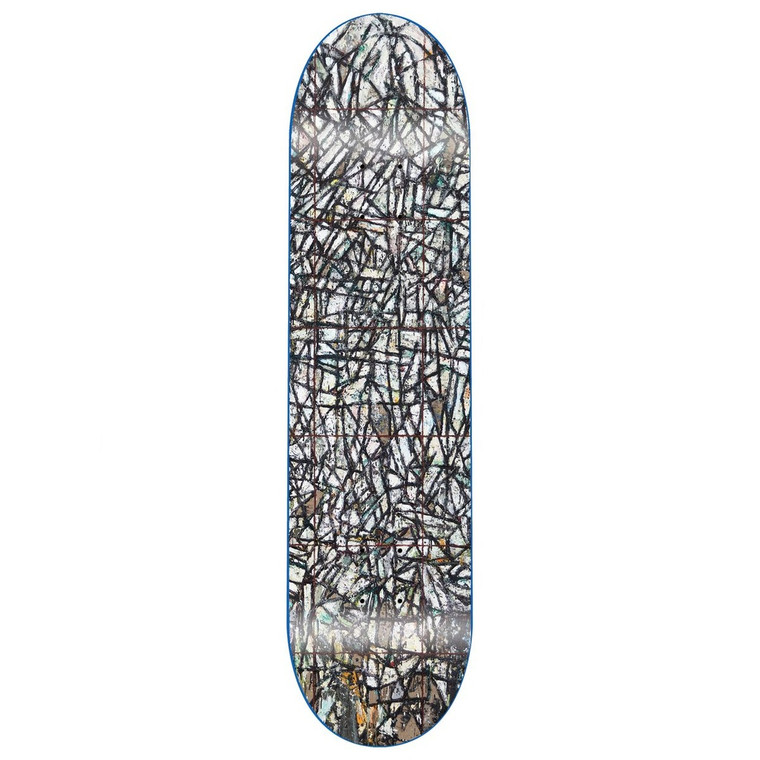 Gx1000 Team B&w Abstract Deck 8.25 - Skateboard Deck