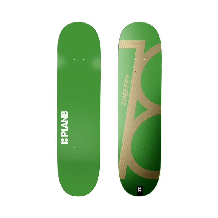 Plan B Sheffey Full Dip Slanted Deck 8.0 - Skateboard Deck