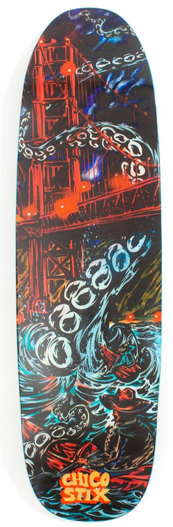 Chico Stix Pawel Swanski Shaped Deck 9.00 - Skateboard Deck