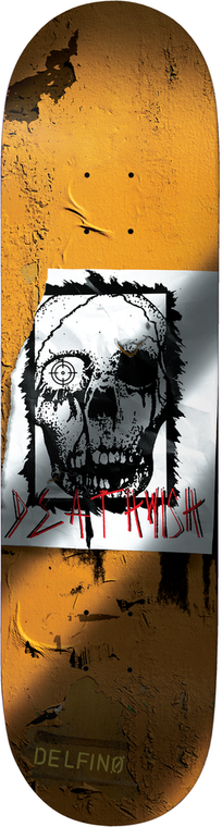 Deathwish Pedro Delfino Torn Deck 8.25 - Skateboard Deck