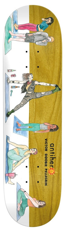 Anti-hero Doobie Fart Yoga Deck 8.69 - Skateboard Deck