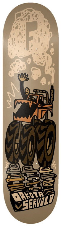 Foundation Dakota Servold Monster Truck Deck 8.5 - Skateboard Deck