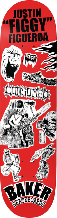 Baker Figgy Divine Evil Deck 8.38 - Skateboard Deck