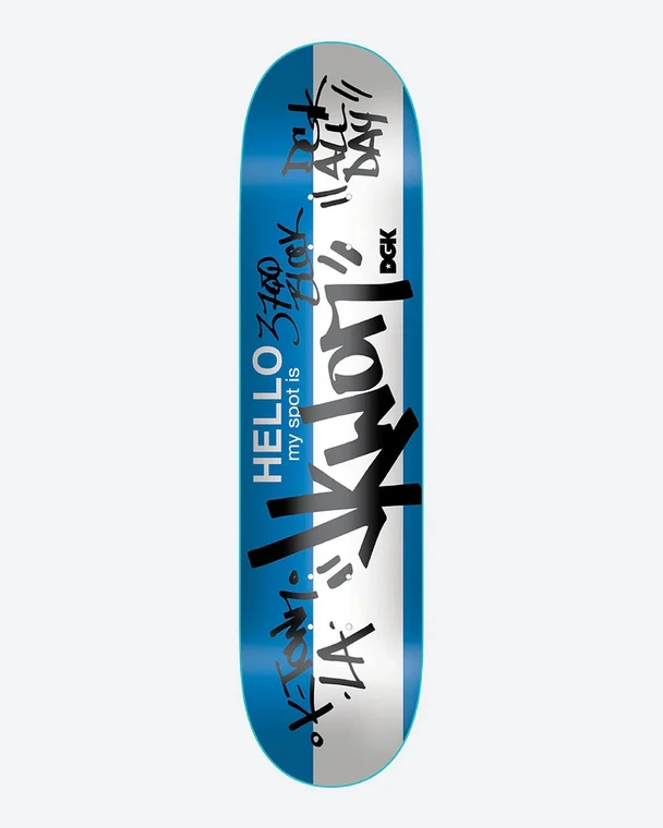 Dgk Team My Spot Is Jkwon Deck 8.25 - Skateboard Deck