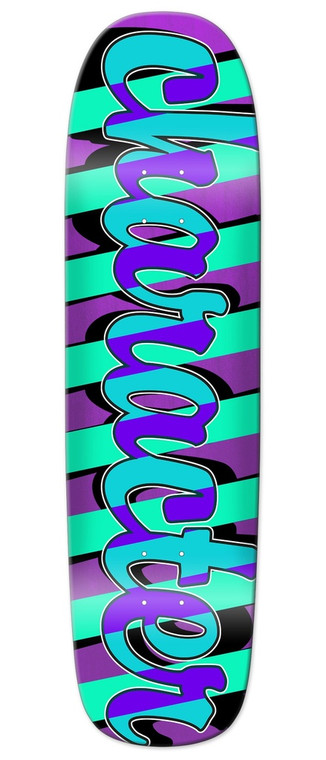 Character Team Eye Candy Shaped Deck 8.60 - Skateboard Deck