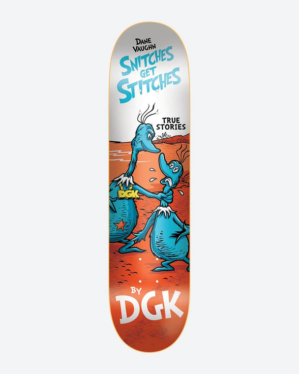 Dgk Vaughn Stitches Deck 7.9 - Skateboard Deck