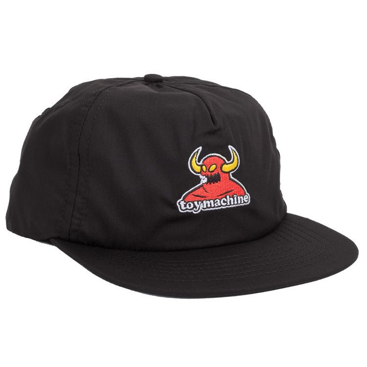 Toy Machine Monster Strapback Dad Hat Black - Skateboard Hat