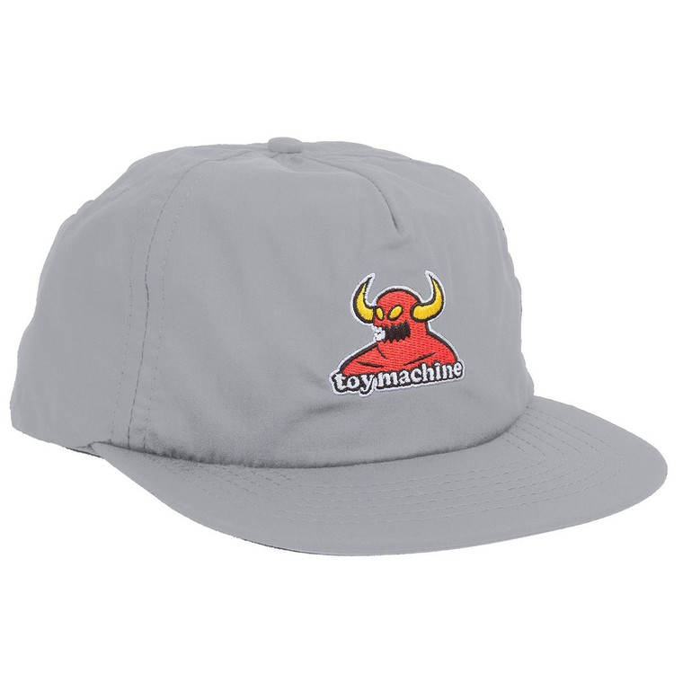 Toy Machine Monster Strapback Dad Hat Grey - Skateboard Hat