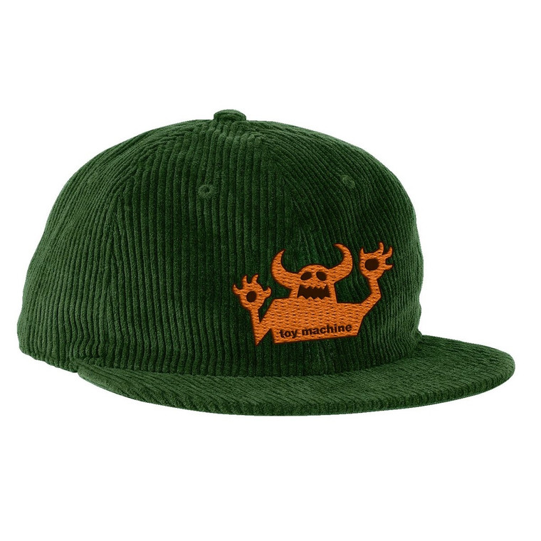 Toy Machine Og Monster Cord Hat Forest - Skateboard Hat