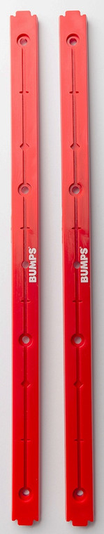 Bumps Razor Blade Rails Red - Skateboard Rails