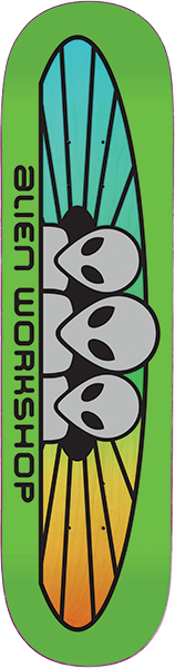 Alien Workshop - Rgb Spectrum Deck-7.75 Green - Skateboard Deck