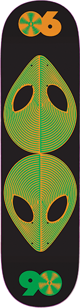 Alien Workshop - Scanner Deck-8.25 Black - Skateboard Deck