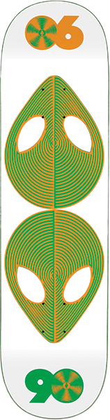 Alien Workshop - Scanner Deck-8.37 White - Skateboard Deck