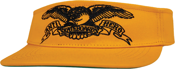 Antihero - Basic Eagle Visor Hat Adj-org/blk - Skateboard Hat
