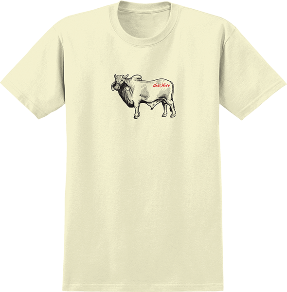 Antihero - Cow Ss Xl-heather Cream - Skateboard Tshirt