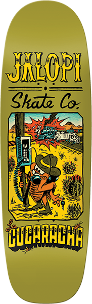 Antihero - Jalopi Cucaracha Deck-9.69 Brown - Skateboard Deck