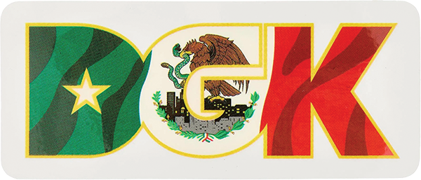 Dgk - Bandera Sticker