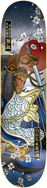Dgk - Reid Fighting Spirit Deck-8.38 - Skateboard Deck