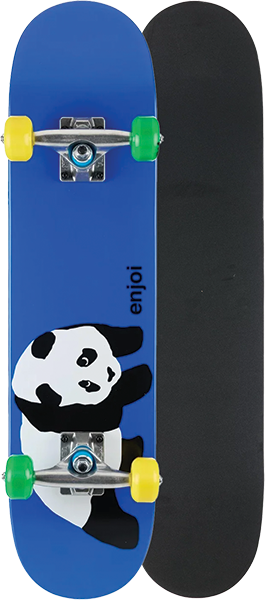Enjoi - Panda Soft Top Complete-7.0 Blue - Complete Skateboard