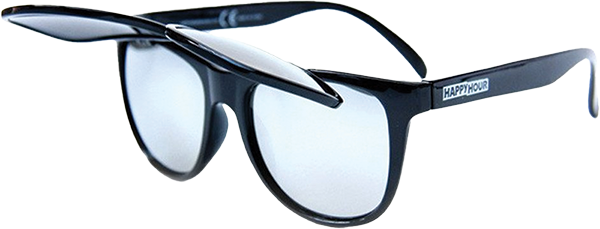 Happy Hour - Hour Gerwer Double Down Blk Sunglasses