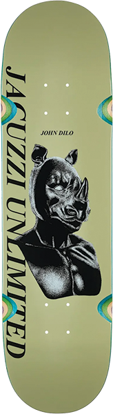 Jacuzzi - Dilo Safe Word Deck-8.5 Lt.olive Ex7 - Skateboard Deck