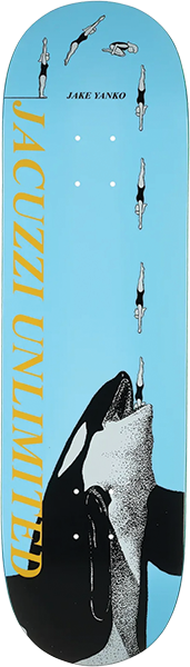 Jacuzzi - Yanko High Dive Deck-8.75 Lt.blue Ex7 - Skateboard Deck