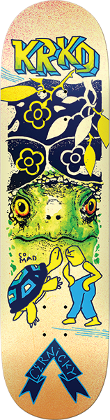 Krooked - Cernicky Mad Turtle Deck-8.5 Tf - Skateboard Deck