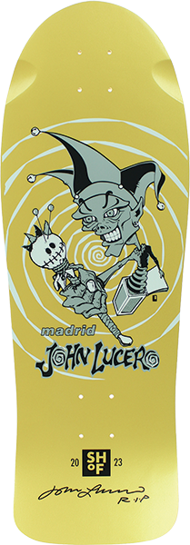 Madrid - Lucero Ltd 30th Shof 2023 Dk-10x30 Gold - Skateboard Deck