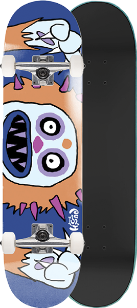 Push - Frosty Attack Soft Top Complete-7.0 Blue - Complete Skateboard