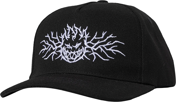Spitfire - Bighead Thorn Hat Adj-black/white - Skateboard Hat