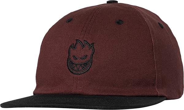 Spitfire - Lil Bighead Hat Adj-burgundy/blk - Skateboard Hat