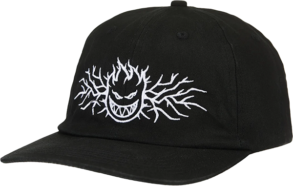 Spitfire - Lil Bighead Thorn Hat Adj-black/white - Skateboard Hat