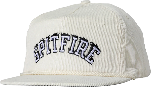 Spitfire - Team Bighead Script Hat Adj-white - Skateboard Hat
