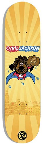 2 Cents Cyril Jackson Underdog Deck 8.50 - Skateboard Deck