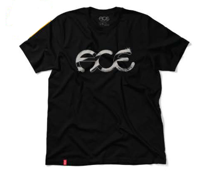Ace Magazine Black Ss M - Skateboard Tshirt