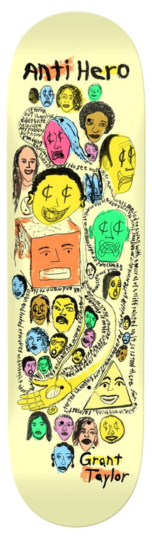 Anti-hero Grant Expressions Deck 8.50 - Skateboard Deck