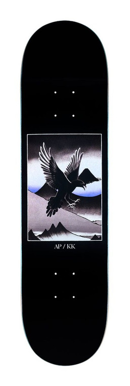 April Kai Kishi Yatagarasu Deck 8.00 - Skateboard Deck