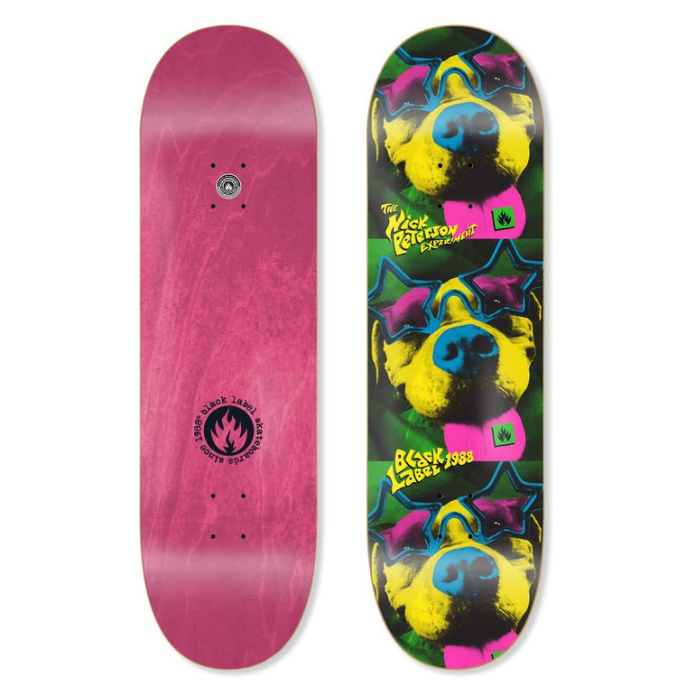 Black Label Nick Peterson Experiment Deck 8.75 - Skateboard Deck
