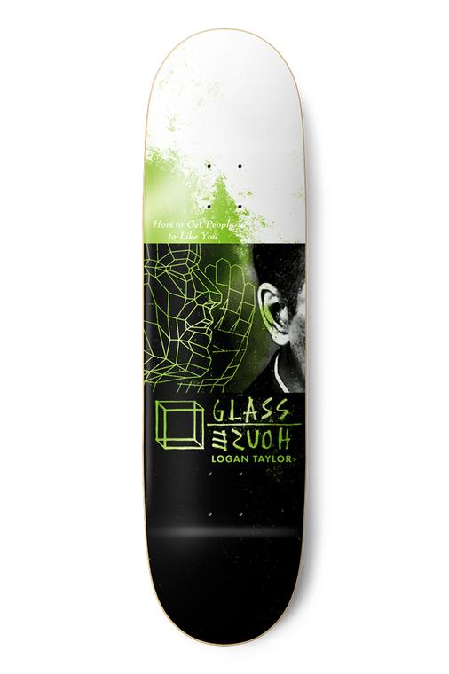 Glass House Logan Taylor Artificial Deck 8.25 - Skateboard Deck