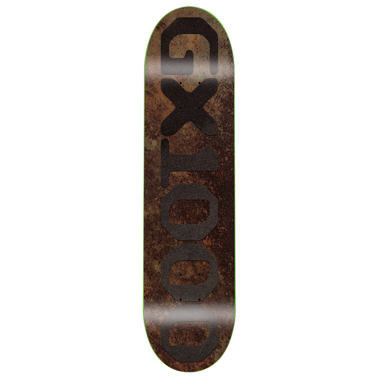 Gx1000 Team Patina Brownish Deck 8.75 - Skateboard Deck