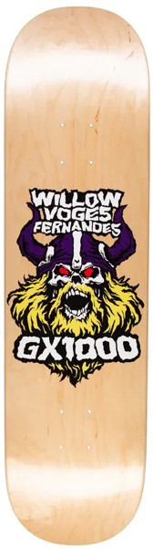 Gx1000 Willow Viking Natural Deck 8.25 - Skateboard Deck