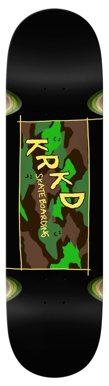 Krooked Team Kamo Black Deck 9.00 - Skateboard Deck