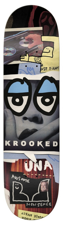 Krooked Una Nonsense Deck 8.28 - Skateboard Deck