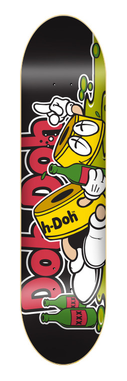 Shorty's Team Yellow Doh Doh Deck 8.35 - Skateboard Deck
