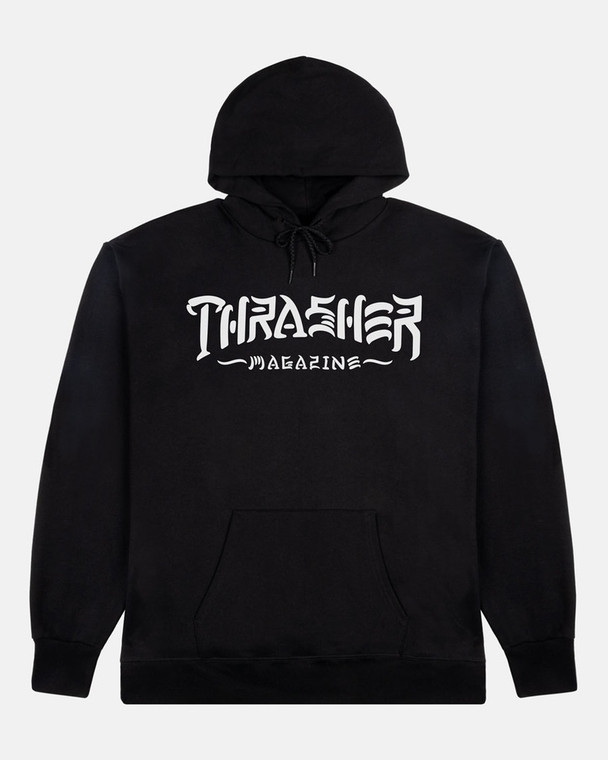 Thrasher Thrash & Destroy Black Hd/swt Xl - Skateboard Sweatshirt