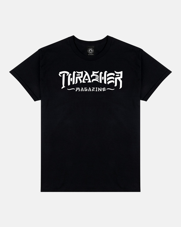 Thrasher Thrash & Destroy Black Ss Xl - Skateboard Tshirt