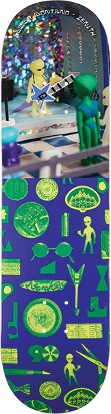 Aw Montano Zenith Deck-8.25 Blue - Skateboard Deck